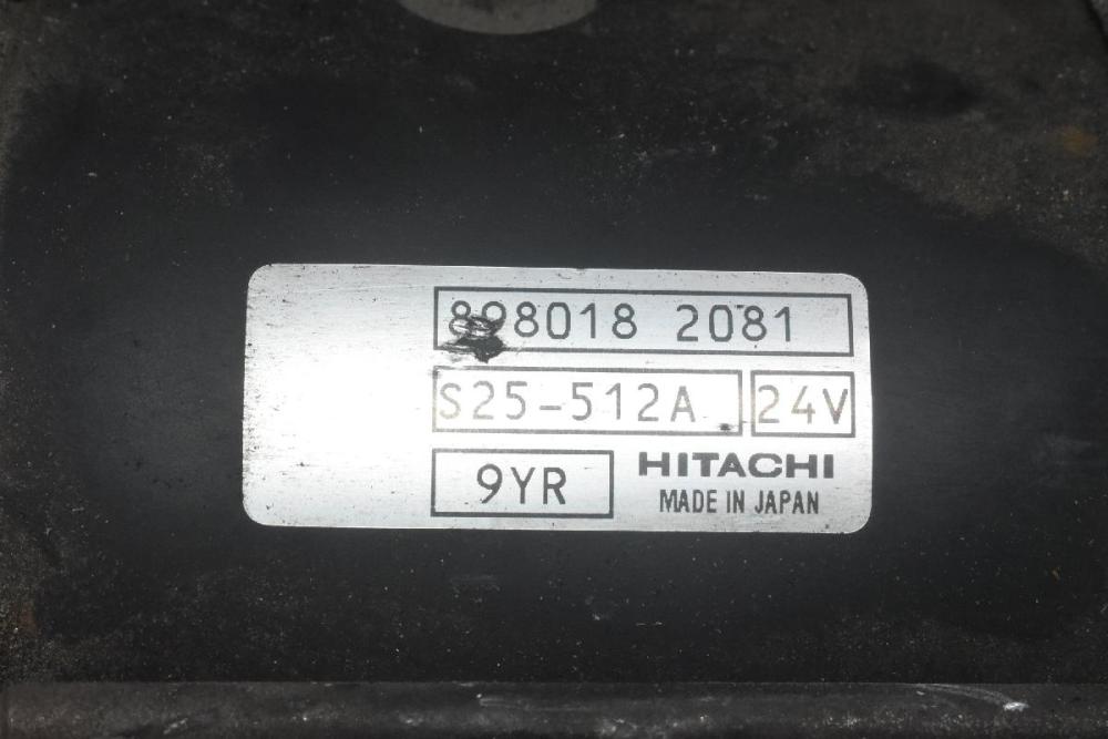 Μίζα  Isuzu NPR 3.0cc 4JJ1 2005-2010  898018-2081 S25-512A