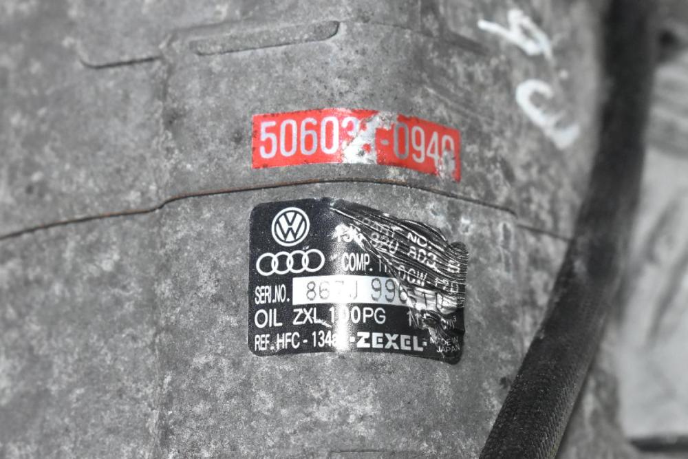 Kομπρεσέρ Aircondition A/C Audi A3 1.8T AGU 2000-2008 1J0820803A 867J996610 (Seat 20VT - Volkswagen 20VT - Skoda 20VT)