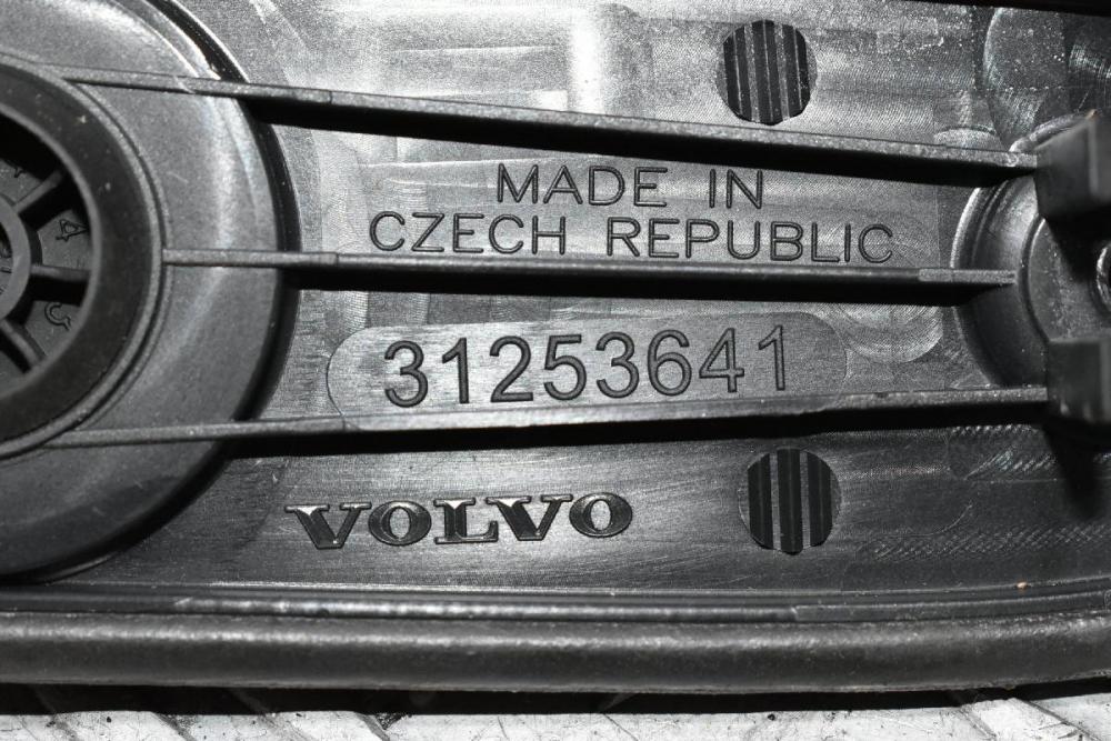 Χειρολαβή - Χερούλι Πόρτ Μπαγκάζ Volvo S60 2010-2018 31253641 31253004 (Γνήσιο) (Με Υποδοχή Για Κάμερα)