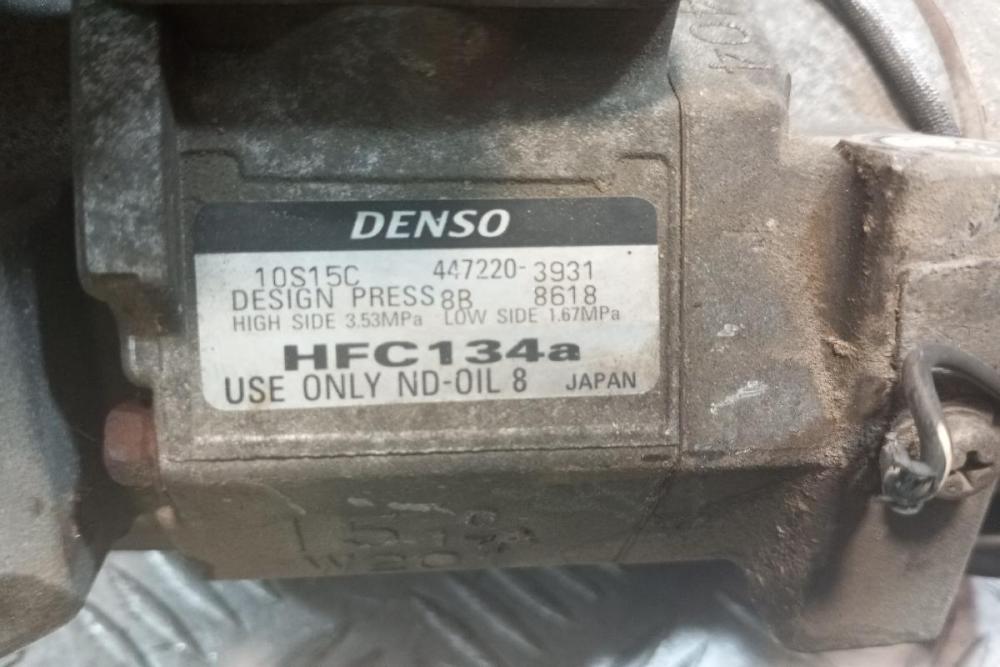 Κομπρεσέρ Aircondition - A/C Toyota RAV 4 Κωδ.Κινητηρα 1AZ 2001-2005 447220-3931 HFC134a
