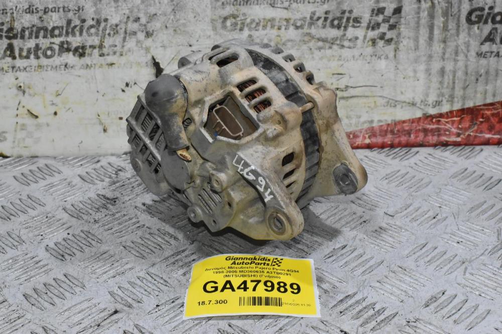 Δυναμός Mitsubishi Pajero Pinin 4G94 1998-2005 MD360635 A3TB0291 (MITSUBISHI) (Γνήσιο)