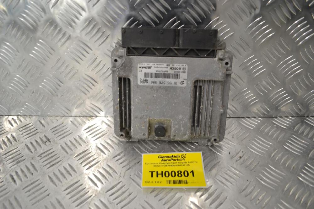 Εγκέφαλος Κινητήρα Opel Insignia A20DTH BOSCH 55576906 0281017105
