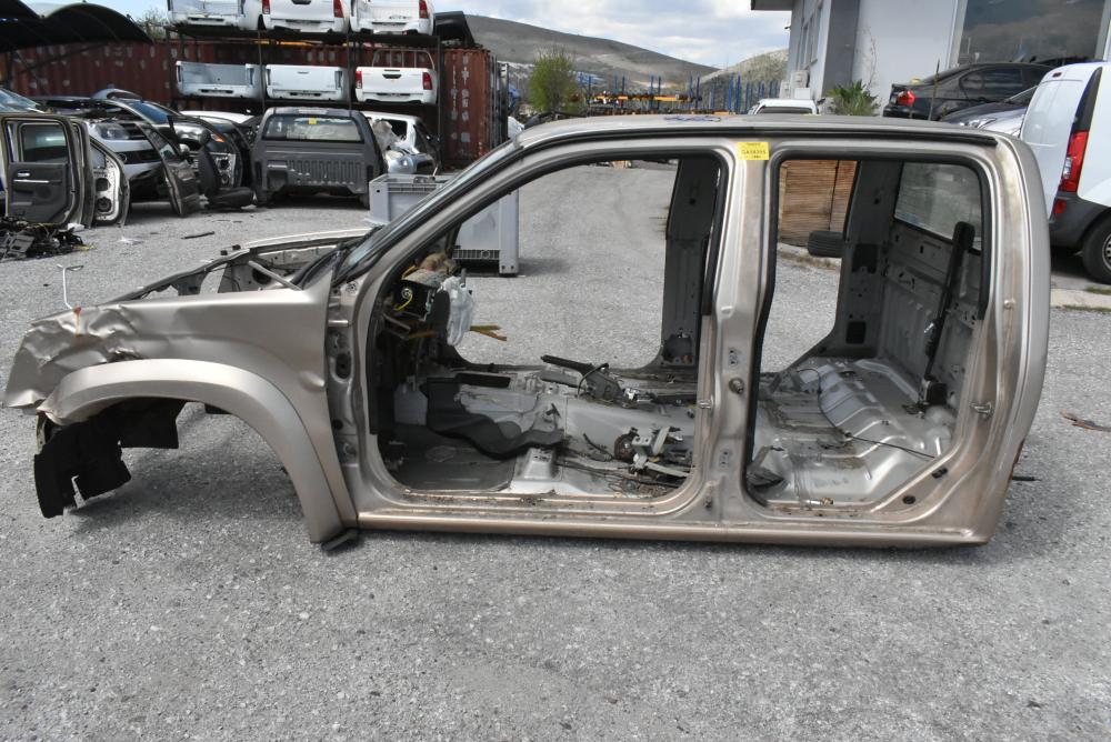 Καμπίνα Για Ανταλακτικά Isuzu D-Max 2002-2012 (Ουρανός - Μαρσπιέδες - Τροπέτο-Θολος-Κολονα) Μπορει να κοπει οπου χρειαστει