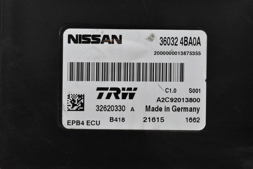 Πλακέτα / Εγκέφαλος Χειροφρένου Nissan Qashqai J11 / X-Trail T32 2013-2021 36032-4BA0A (Γνήσιο)