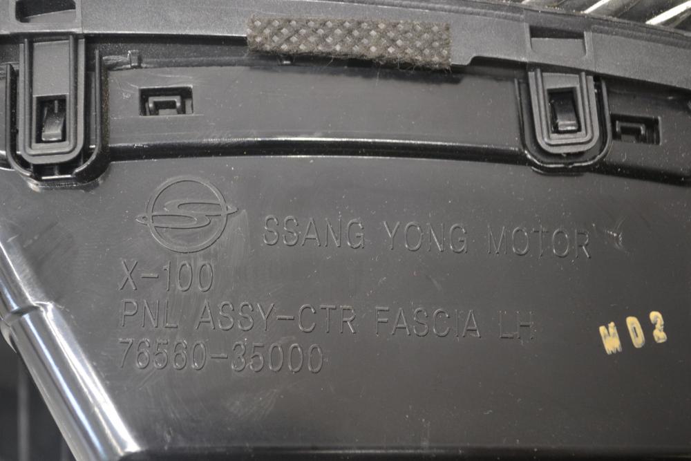 Αεραγογός Ταμπλού SsangYong XLV 2016-2026 76560-35000