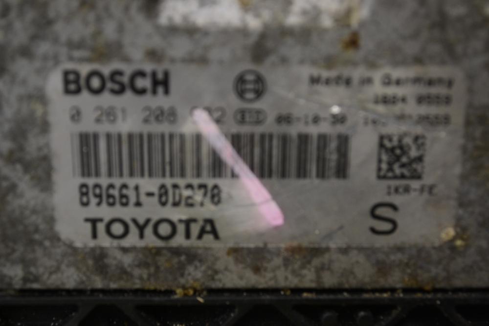 Εγκέφαλος Toyota Yaris 1.0 2006-2012 BOSCH 89661-0D270 0261208932 1039S12559