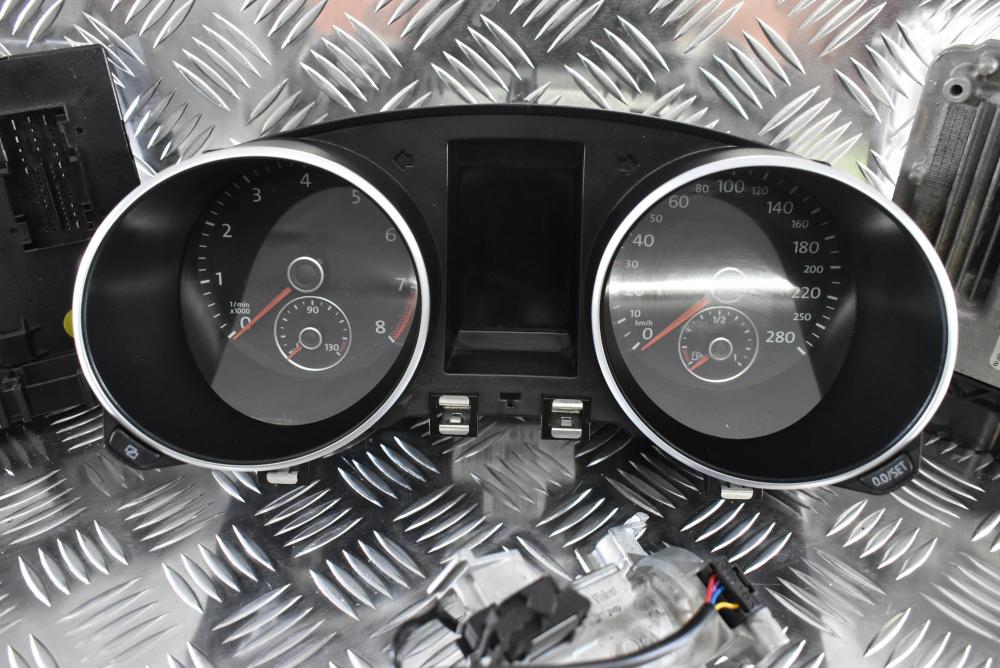 Εγκέφαλος / ΣΕΤ Immobilizer Volkswagen Golf GTI 2.0 CCZ 2008-2013 5K0907115 1K0907115AA 0261S04951 1039S43007 1K0937087L 5K6920871 1K0905851B 1K0953527C