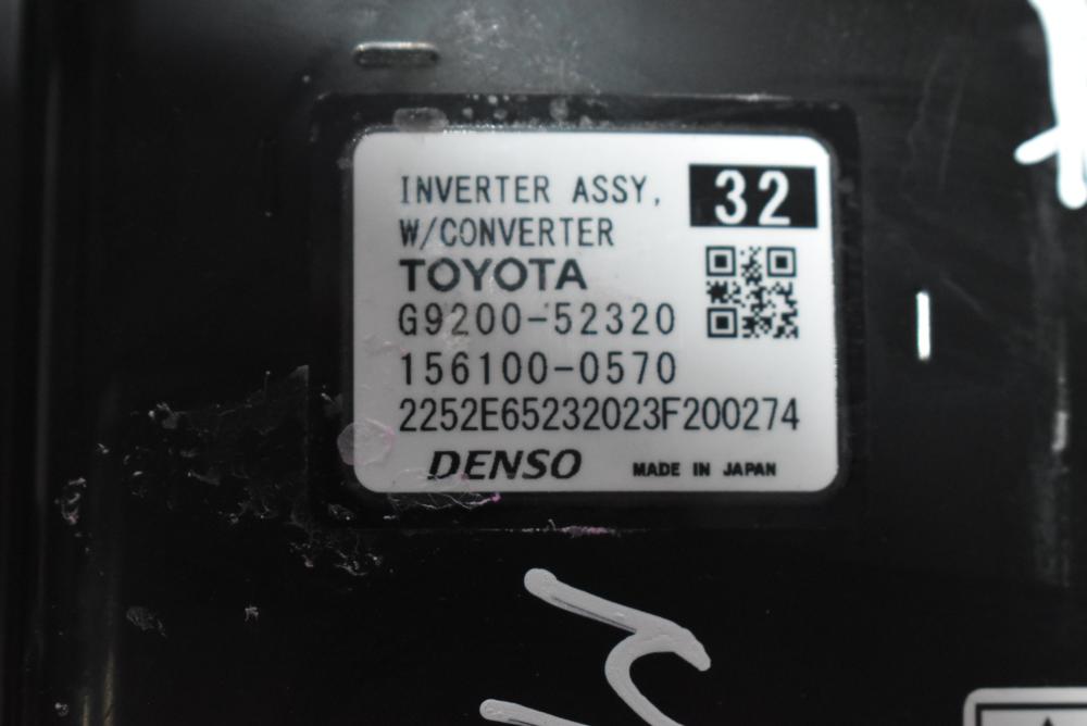 Inverter Toyota Yaris Hybrid M15A 2015-2022 G9200-52320 156100-0570