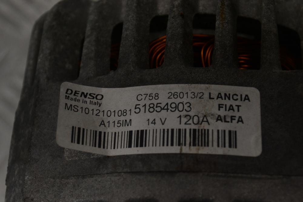 Δυναμό Alfa Romeo Mito / Giulietta 1.4 Turbo MultiAir 170ps 940A2000 2009-2018 (1.6 - 2.0) 51854903