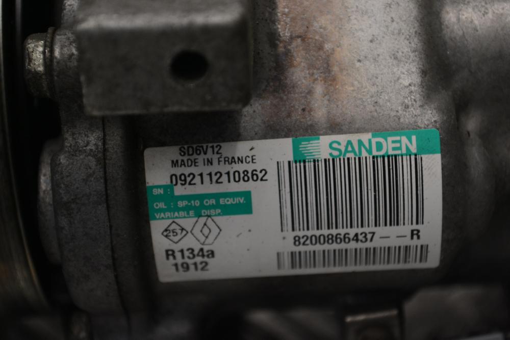 Κομπρεσέρ - A/C Renault Clio III 2005-2012 SANDEN 8200866437R SD6V12